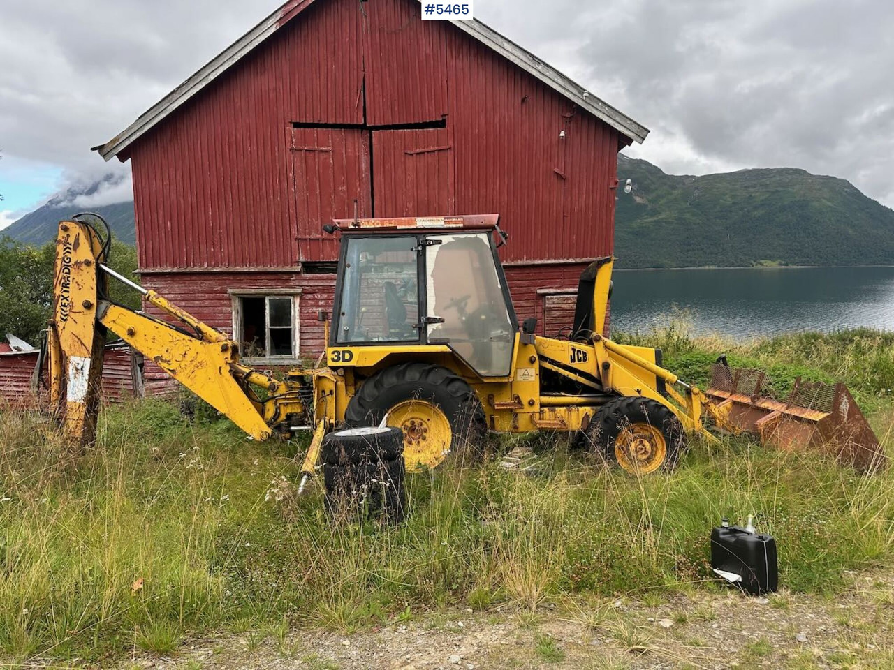 JCB Turbo 4x4 backhoe loader w/ pallet forks. Partial REP object. - Traktorius: foto 3 JCB Turbo 4x4 backhoe loader w/ pallet forks. Partial REP object. - Traktorius: foto 3