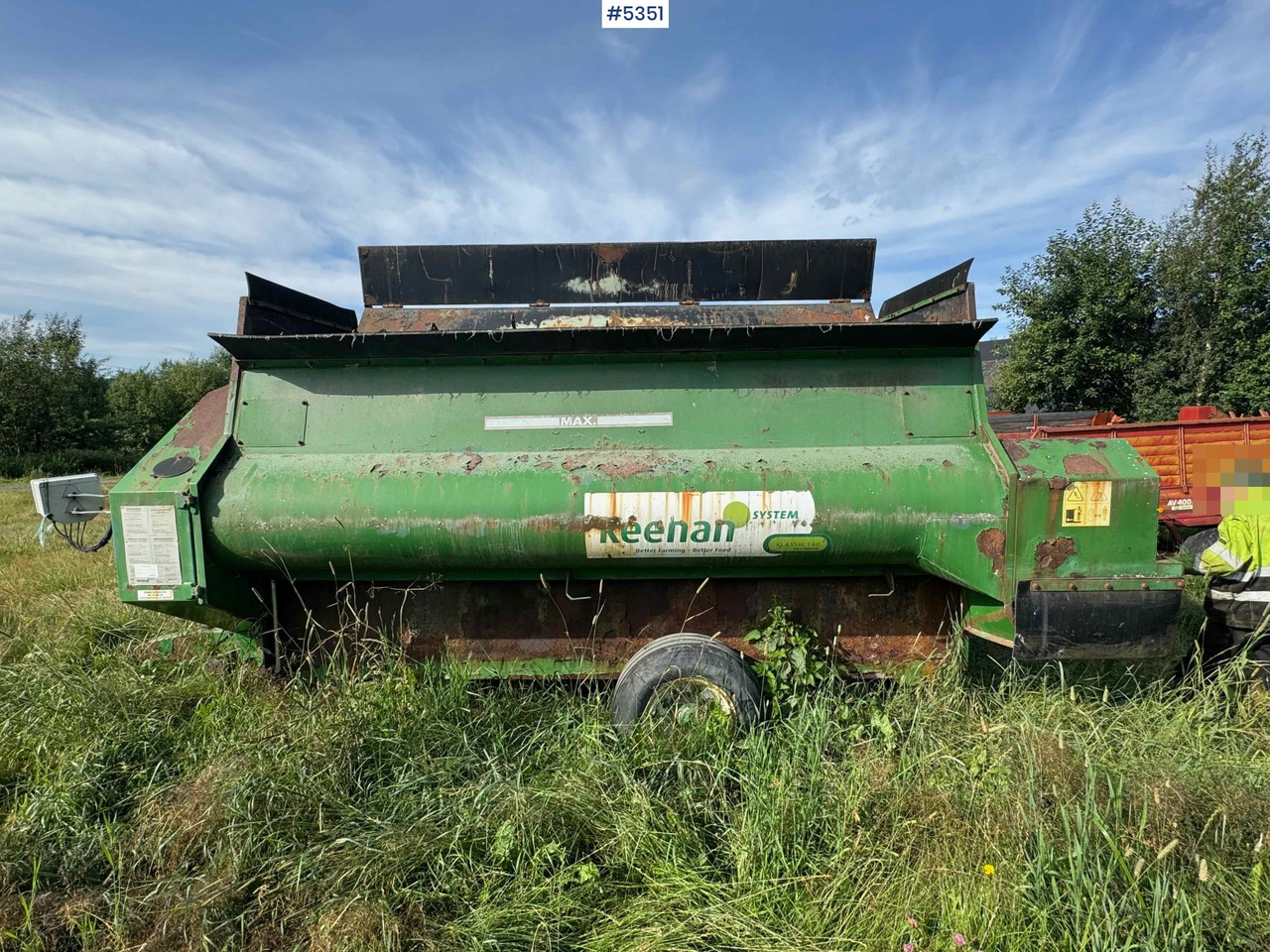 Keenan classic 140 forage mixer - Gyvulininkystės įranga: foto 2 Keenan classic 140 forage mixer - Gyvulininkystės įranga: foto 2