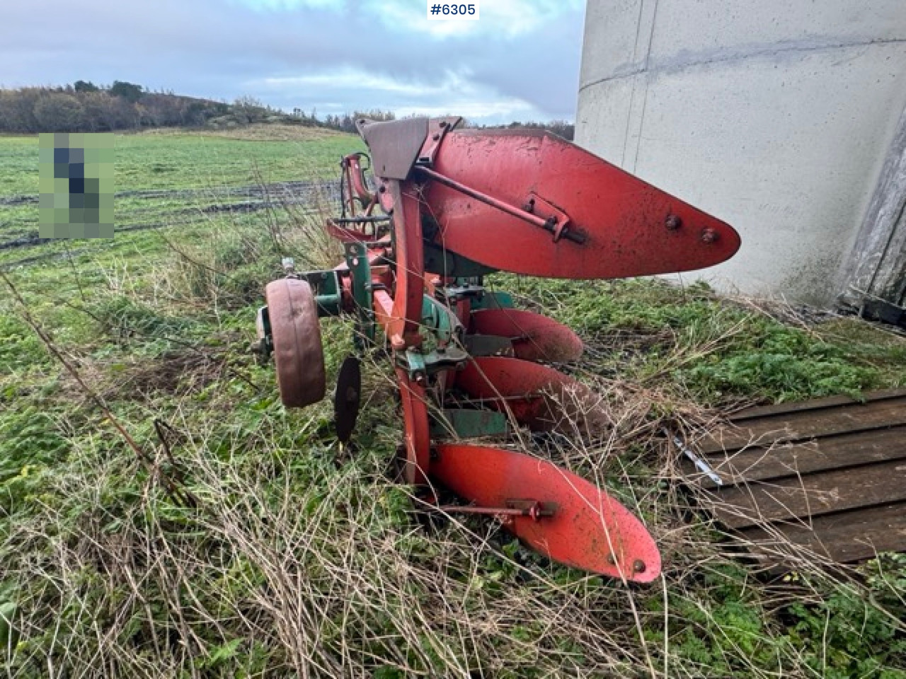 Žemės dirbimo technika Kverneland 3-furrow reversible plough: foto 6