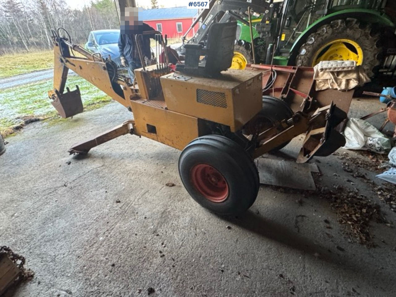 Minigigant GS 210 mini excavator with 2 buckets - Ekskavatorius: foto 5 Minigigant GS 210 mini excavator with 2 buckets - Ekskavatorius: foto 5