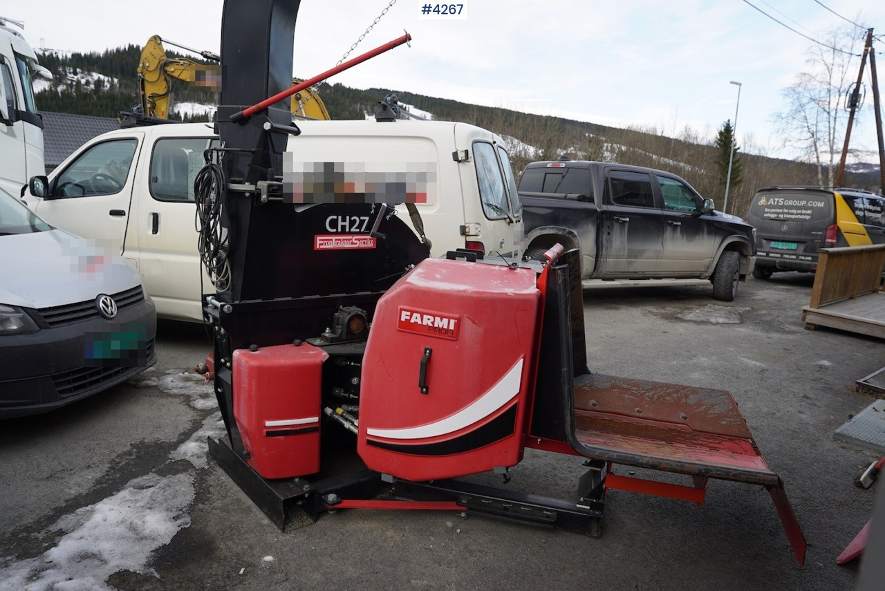 2020 Farmi Proff wood chipper for tractor (hardly used) - Miško technika: foto 2 2020 Farmi Proff wood chipper for tractor (hardly used) - Miško technika: foto 2