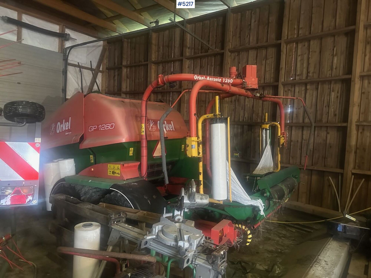 Orkel 1260 round baler - Pašarų tvarkymo technika: foto 2 Orkel 1260 round baler - Pašarų tvarkymo technika: foto 2