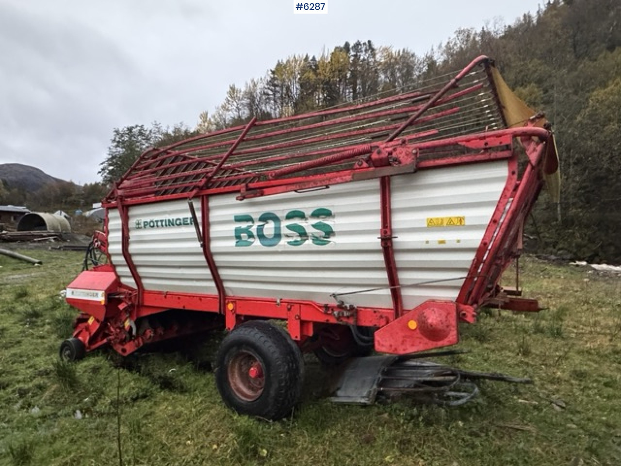 Pöttinger Boss Forage Wagon - Pašarų tvarkymo technika: foto 3 Pöttinger Boss Forage Wagon - Pašarų tvarkymo technika: foto 3