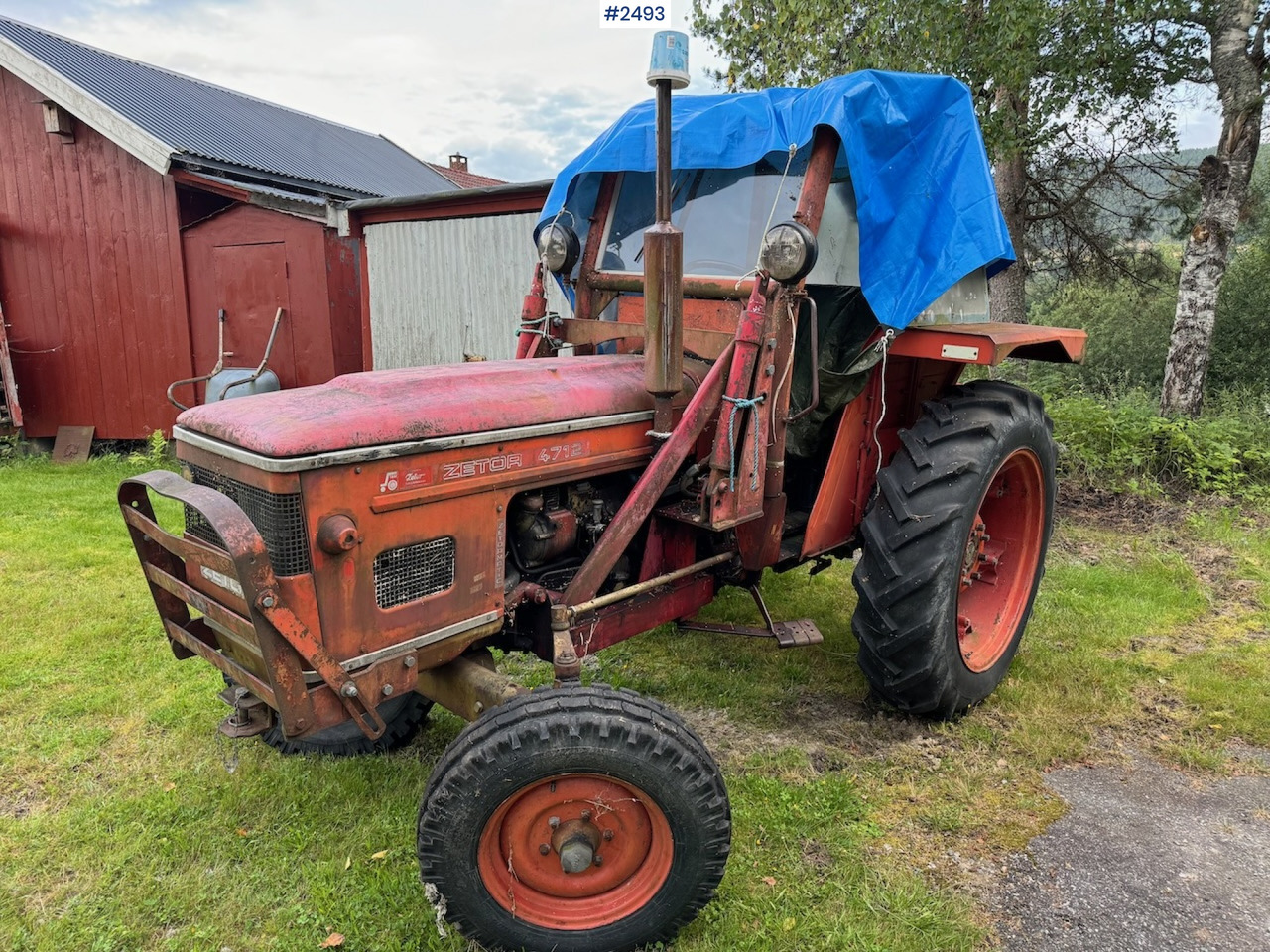 Traktorius Zetor 4712: foto 1