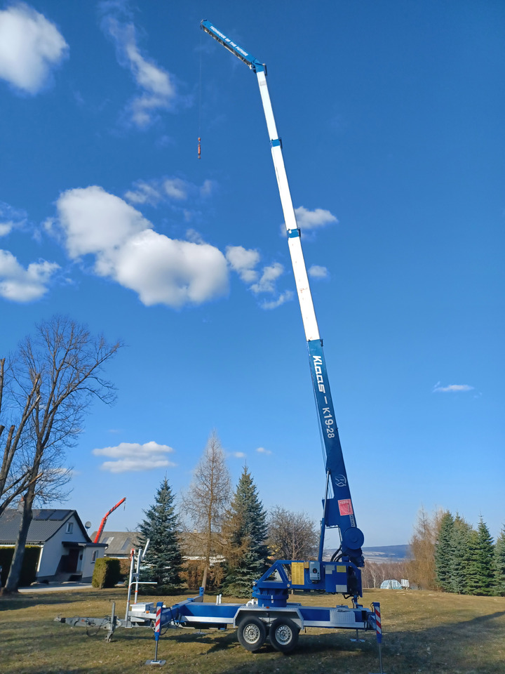 Klaas K19-28 - Autokranas, Priekaba: foto 5 Klaas K19-28 - Autokranas, Priekaba: foto 5