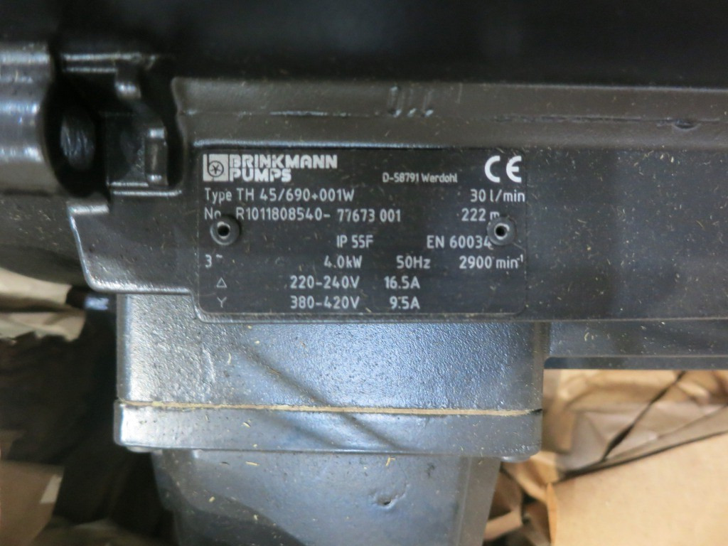 BRINKMANN TH45/690+001W - Atsarginės dalys - Staklės: foto 2 BRINKMANN TH45/690+001W - Atsarginės dalys - Staklės: foto 2
