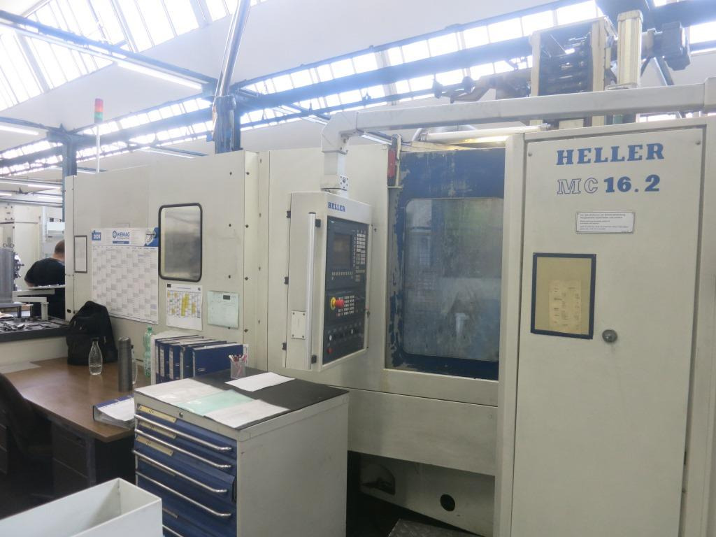 HELLER MC 16.2 - CNC apdirbimo centras: foto 3 HELLER MC 16.2 - CNC apdirbimo centras: foto 3