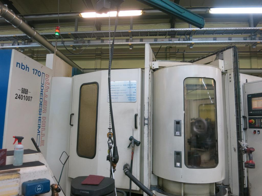 HÜLLER-HILLE nbH 170 - CNC apdirbimo centras: foto 2 HÜLLER-HILLE nbH 170 - CNC apdirbimo centras: foto 2