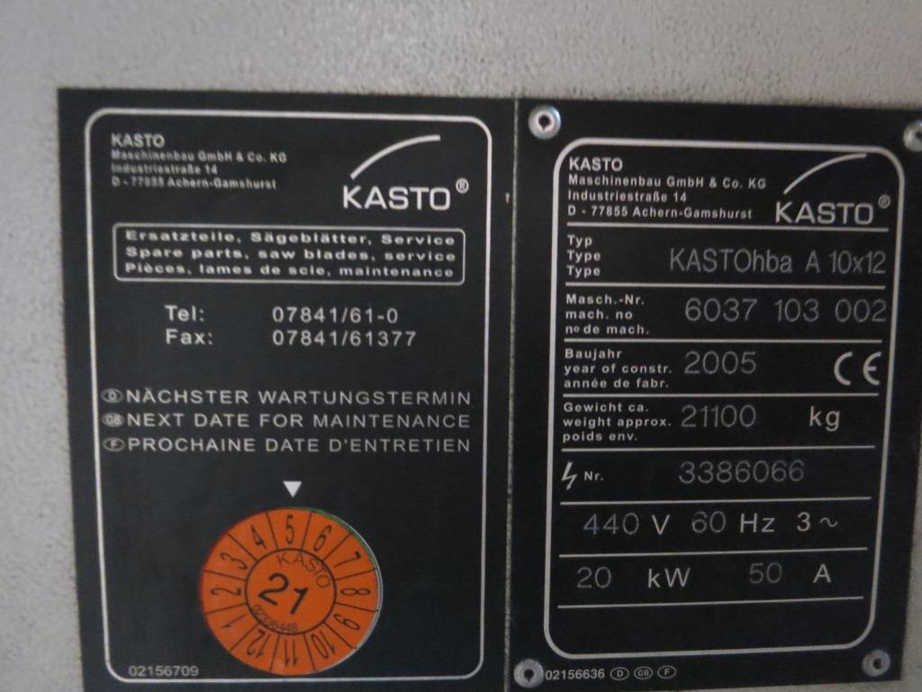 Kasto HBA A10x12 - Metalo apdirbimo staklės: foto 4 Kasto HBA A10x12 - Metalo apdirbimo staklės: foto 4