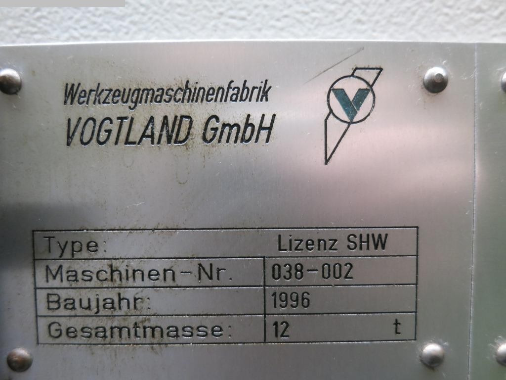 VOGTLAND UFW 15 - Frezavimo staklės: foto 4 VOGTLAND UFW 15 - Frezavimo staklės: foto 4