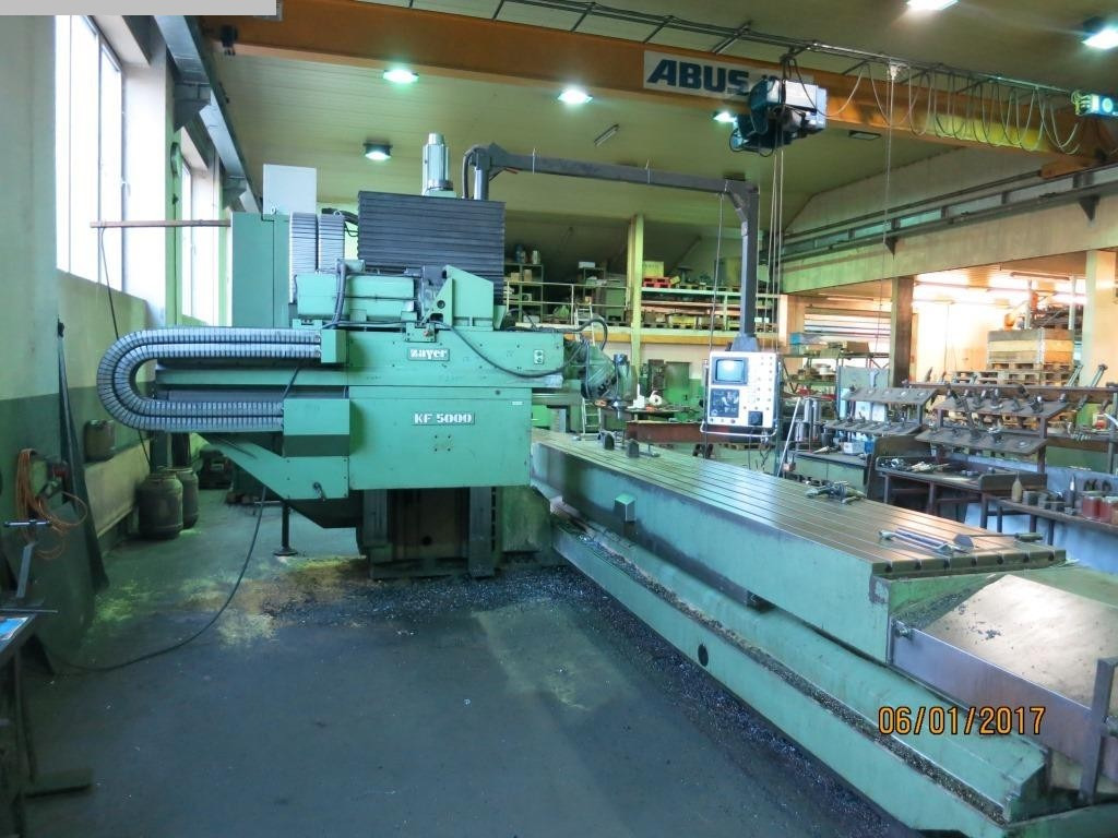 ZAYER KF5000CNC - Frezavimo staklės: foto 2 ZAYER KF5000CNC - Frezavimo staklės: foto 2