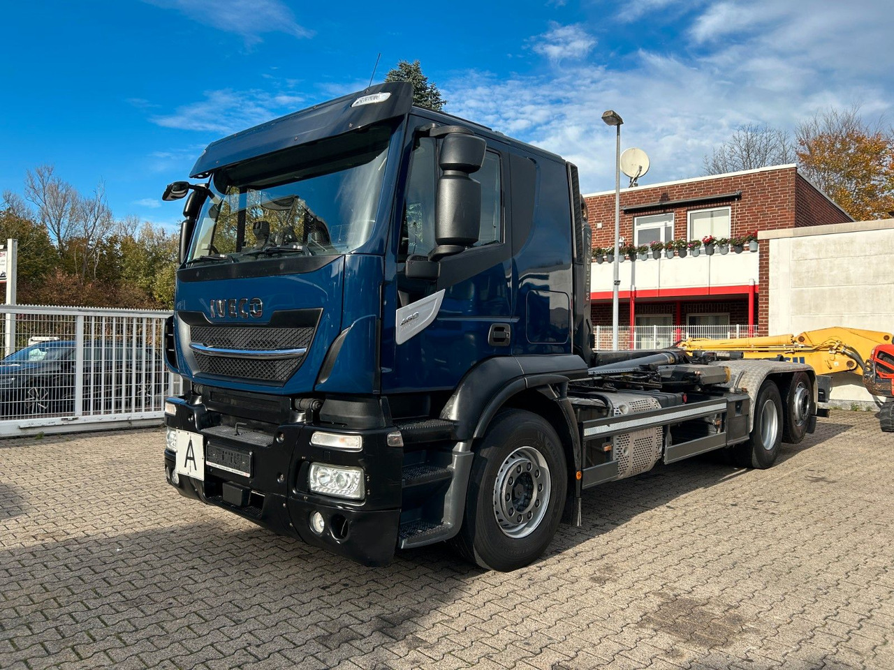 Iveco 460 Stralis MEILLER Abroller mit LIft-Lenkachse - Hook-lift sunkvežimis: foto 3 Iveco 460 Stralis MEILLER Abroller mit LIft-Lenkachse - Hook-lift sunkvežimis: foto 3