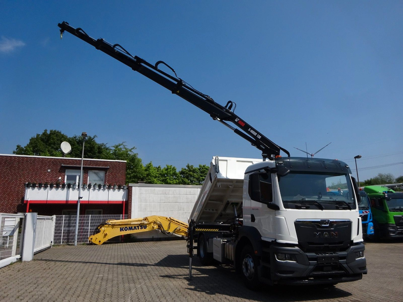 MAN 22.400 TGS + HIAB X-HIDUO 138 Kran - Savivartis sunkvežimis, Sunkvežimis su kranu: foto 3 MAN 22.400 TGS + HIAB X-HIDUO 138 Kran - Savivartis sunkvežimis, Sunkvežimis su kranu: foto 3