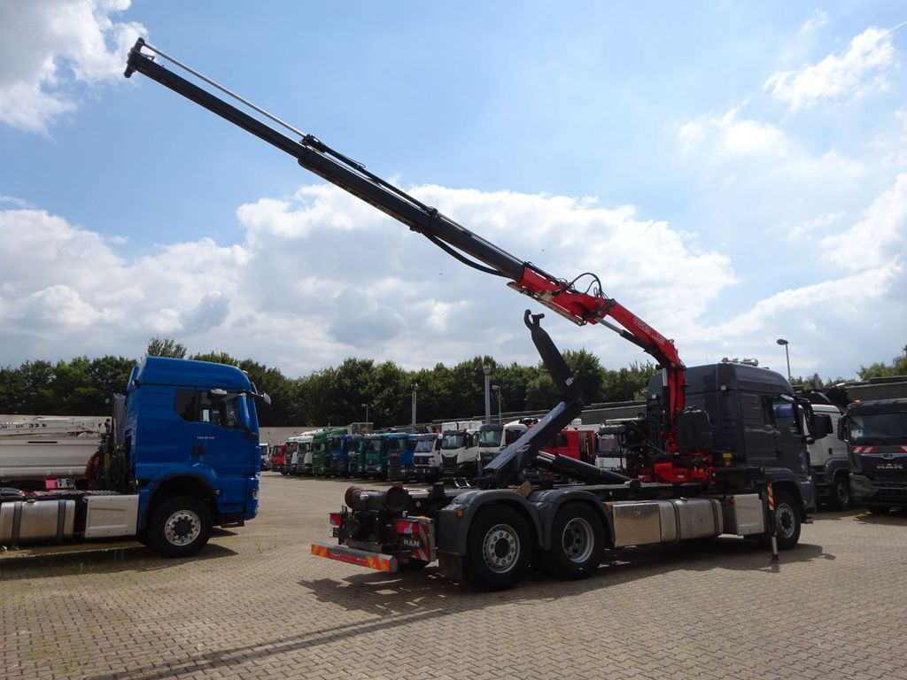 MAN 26.500 Abroller + Fassi F125A Kran 6x2-4 Allrad MAN 26.500 Abroller + Fassi F125A Kran 6x2-4 Allrad - Hook-lift sunkvežimis, Sunkvežimis su kranu: foto 5 MAN 26.500 Abroller + Fassi F125A Kran 6x2-4 Allrad MAN 26.500 Abroller + Fassi F125A Kran 6x2-4 Allrad - Hook-lift sunkvežimis, Sunkvežimis su kranu: foto 5
