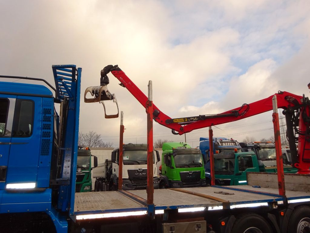 MAN 28.500 TGS mit EPSILON-Kran+Achleitner Anhänger MAN 28.500 TGS Allrad. HOLZZUG EPSILON-Kran GREIFER - Miškovežis, Sunkvežimis su kranu: foto 4 MAN 28.500 TGS mit EPSILON-Kran+Achleitner Anhänger MAN 28.500 TGS Allrad. HOLZZUG EPSILON-Kran GREIFER - Miškovežis, Sunkvežimis su kranu: foto 4