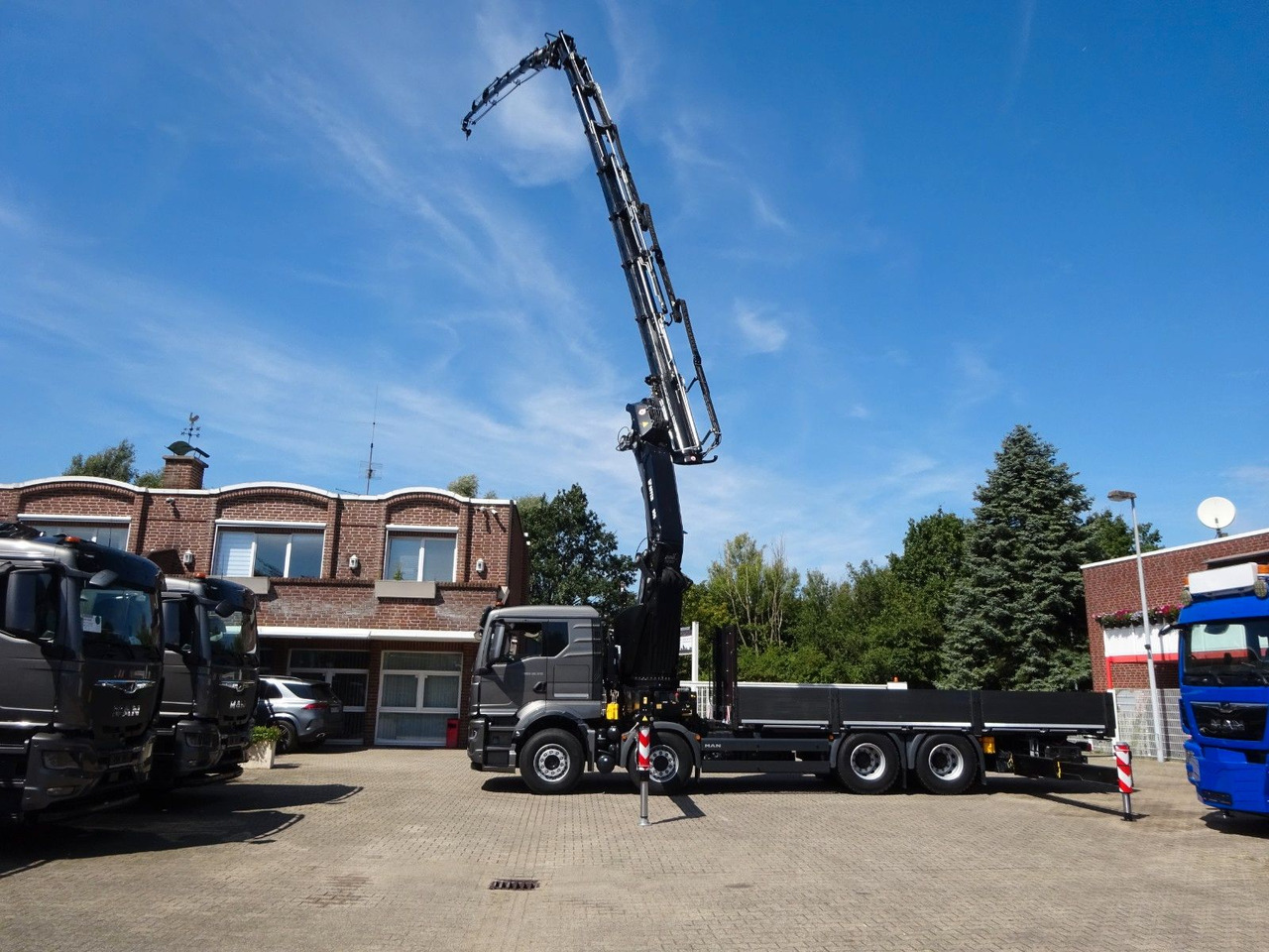 MAN 35.510 P+ 955 Effer jib Seilwind(100t Meterkran MAN 35.510 P+ 955 Effer jib Seilwind(100t Meterkran - Sunkvežimis su kranu, Platforminis/ Bortinis sunkvežimis: foto 4 MAN 35.510 P+ 955 Effer jib Seilwind(100t Meterkran MAN 35.510 P+ 955 Effer jib Seilwind(100t Meterkran - Sunkvežimis su kranu, Platforminis/ Bortinis sunkvežimis: foto 4