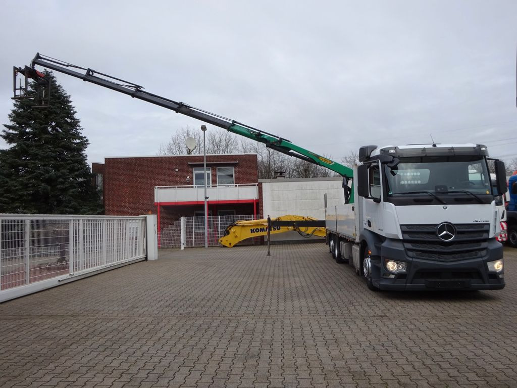 Mercedes-Benz 2543 Antos Baustoff +PK 26001 bis 20 m Auslage - Platforminis/ Bortinis sunkvežimis: foto 5 Mercedes-Benz 2543 Antos Baustoff +PK 26001 bis 20 m Auslage - Platforminis/ Bortinis sunkvežimis: foto 5