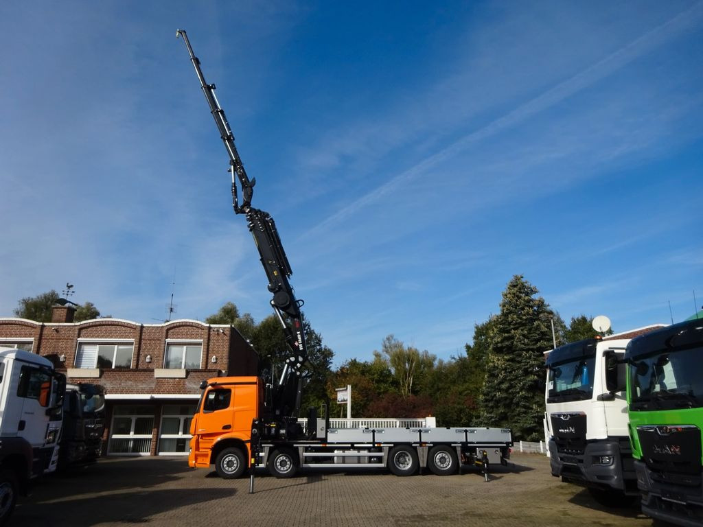 Mercedes-Benz 3751 Arocs Pritsche + HIAB 858 + JIB 8x2 Mercedes-Benz 3751 Arocs Pritsche + HIAB 858 + JIB 8x2 - Sunkvežimis su kranu, Platforminis/ Bortinis sunkvežimis: foto 4 Mercedes-Benz 3751 Arocs Pritsche + HIAB 858 + JIB 8x2 Mercedes-Benz 3751 Arocs Pritsche + HIAB 858 + JIB 8x2 - Sunkvežimis su kranu, Platforminis/ Bortinis sunkvežimis: foto 4