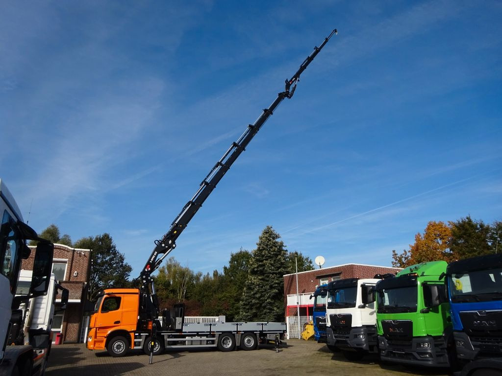 Mercedes-Benz 3751 Arocs Pritsche + HIAB 858 + JIB 8x2 Mercedes-Benz 3751 Arocs Pritsche + HIAB 858 + JIB 8x2 - Sunkvežimis su kranu, Platforminis/ Bortinis sunkvežimis: foto 5 Mercedes-Benz 3751 Arocs Pritsche + HIAB 858 + JIB 8x2 Mercedes-Benz 3751 Arocs Pritsche + HIAB 858 + JIB 8x2 - Sunkvežimis su kranu, Platforminis/ Bortinis sunkvežimis: foto 5