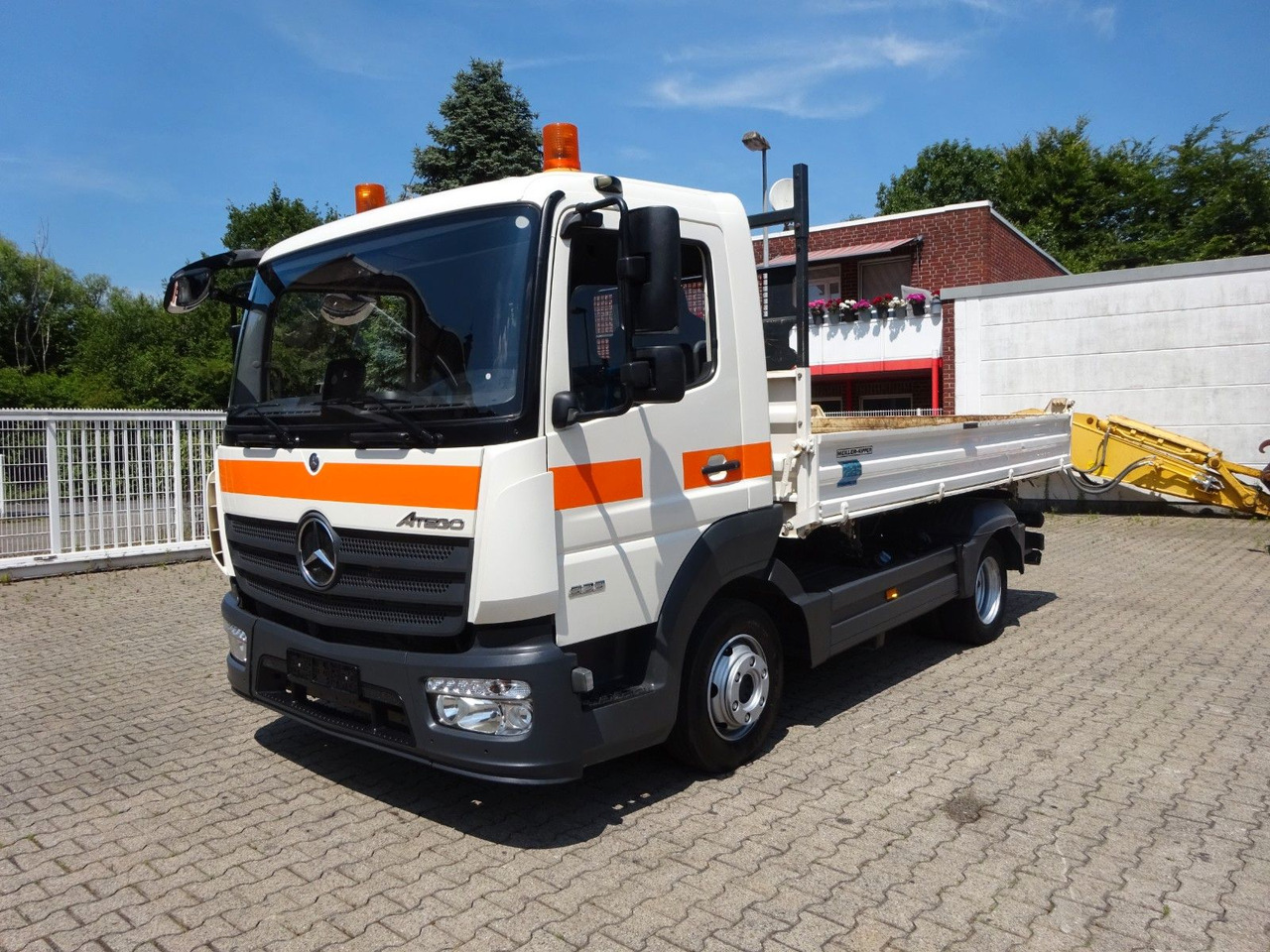Mercedes-Benz 823 Atego MEILLER 3Skipper 4x2 - Savivartis sunkvežimis: foto 3 Mercedes-Benz 823 Atego MEILLER 3Skipper 4x2 - Savivartis sunkvežimis: foto 3