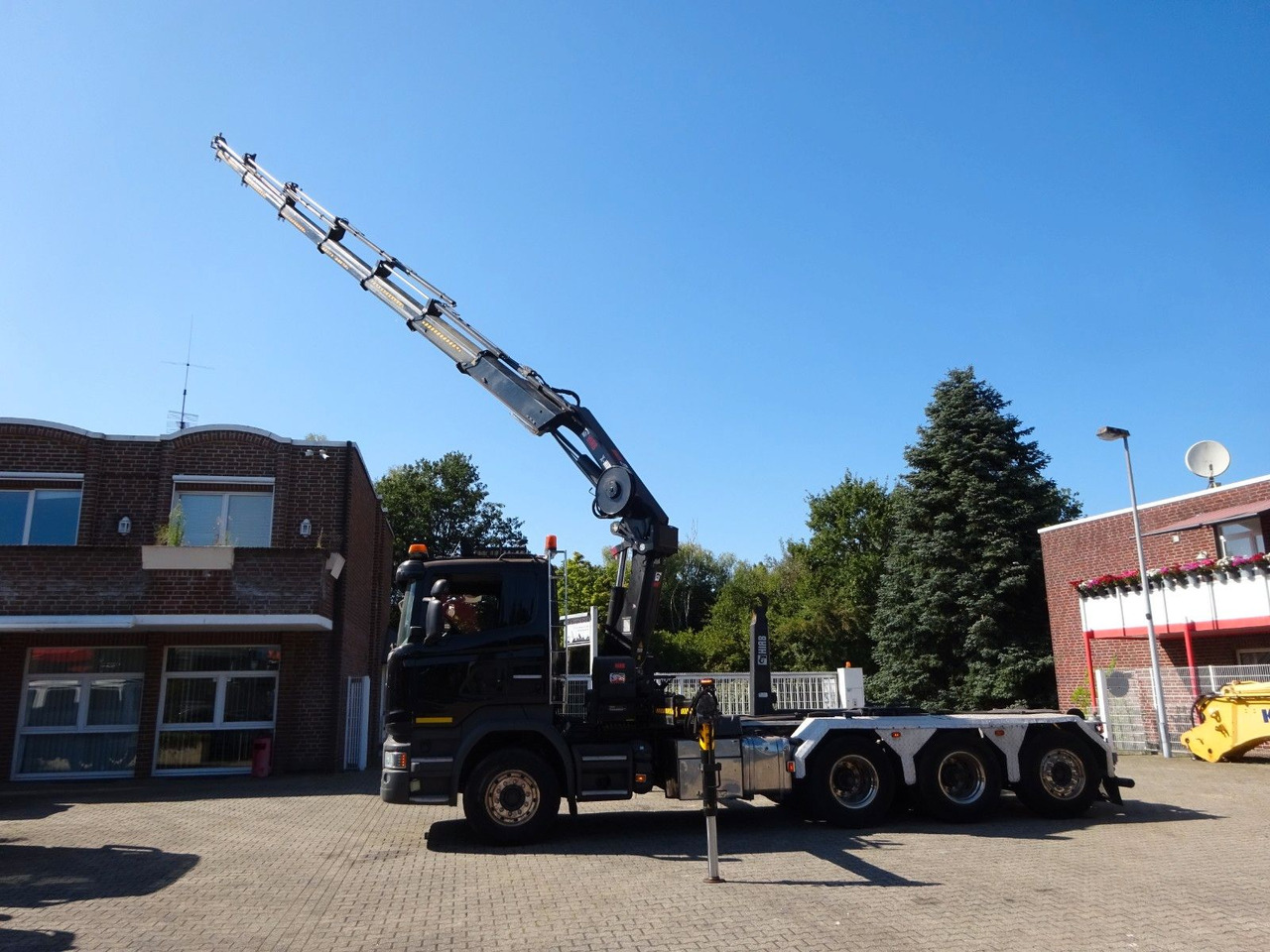 Scania R490 Abroller + HIAB 302E-6 Bj.2021 !Kran TRIDEM Scania R490 Abroller + HIAB 302E-6 Bj.2021 !Kran TRIDEM - Hook-lift sunkvežimis, Sunkvežimis su kranu: foto 4 Scania R490 Abroller + HIAB 302E-6 Bj.2021 !Kran TRIDEM Scania R490 Abroller + HIAB 302E-6 Bj.2021 !Kran TRIDEM - Hook-lift sunkvežimis, Sunkvežimis su kranu: foto 4