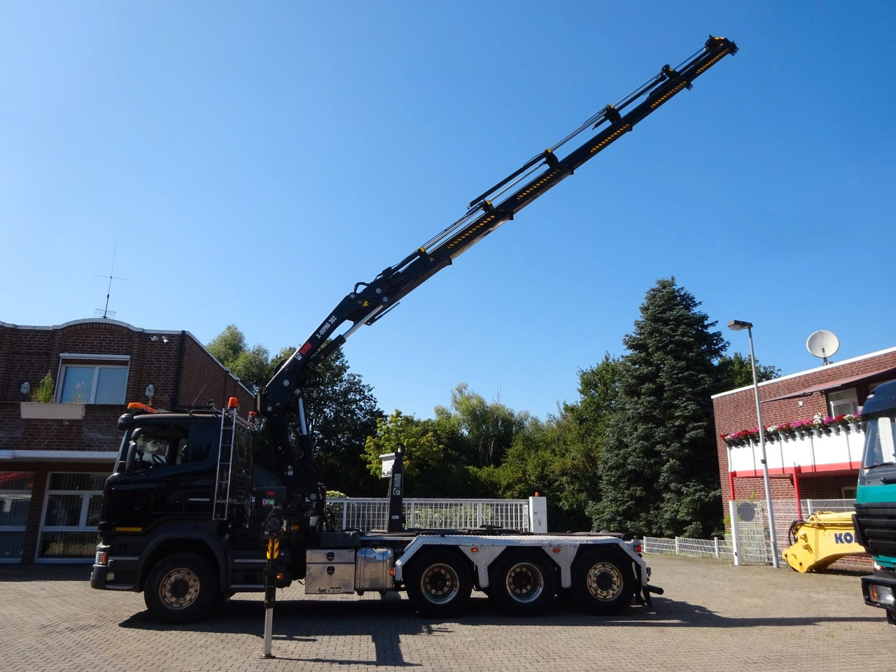 Scania R490 Abroller + HIAB 302E-6 Bj.2021 !Kran TRIDEM Scania R490 Abroller + HIAB 302E-6 Bj.2021 !Kran TRIDEM - Hook-lift sunkvežimis, Sunkvežimis su kranu: foto 2 Scania R490 Abroller + HIAB 302E-6 Bj.2021 !Kran TRIDEM Scania R490 Abroller + HIAB 302E-6 Bj.2021 !Kran TRIDEM - Hook-lift sunkvežimis, Sunkvežimis su kranu: foto 2