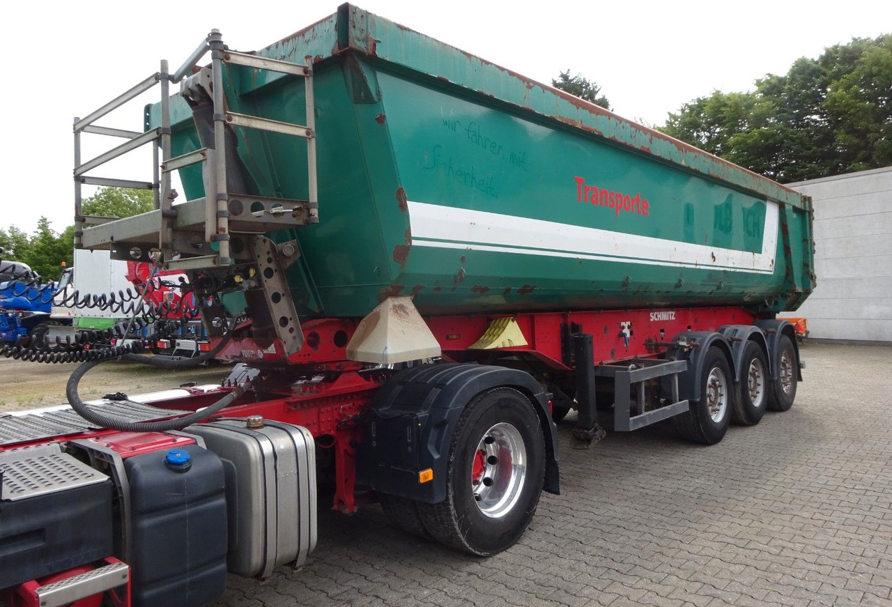 Schmitz Cargobull Kipp Auflieger Stahlmulde SKI 24 mit 3 Achsen - Savivartis puspriekabė: foto 2 Schmitz Cargobull Kipp Auflieger Stahlmulde SKI 24 mit 3 Achsen - Savivartis puspriekabė: foto 2