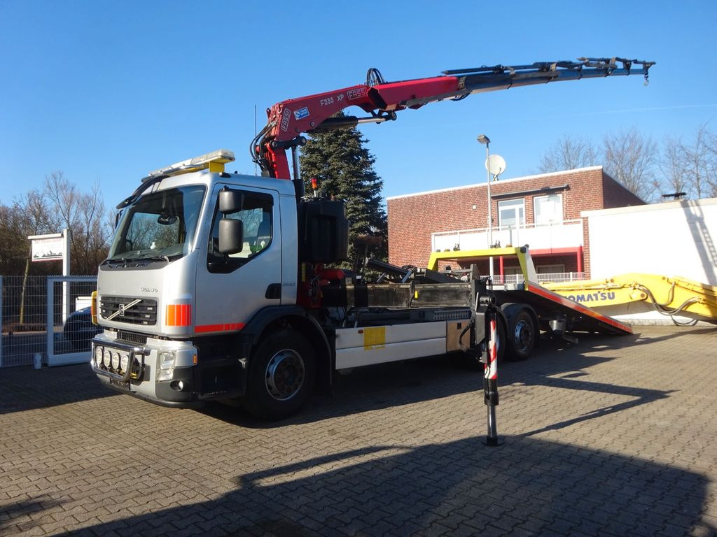 Volvo FE 320+Fassi F235 Kran+Hubbrille+Schiebeplateau - Evakuatorius: foto 1 Volvo FE 320+Fassi F235 Kran+Hubbrille+Schiebeplateau - Evakuatorius: foto 1
