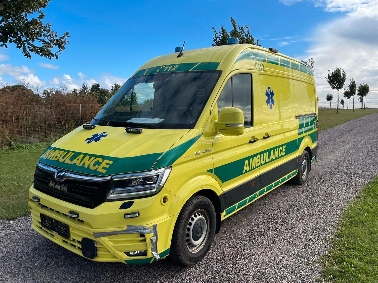 MAN TGE 4.180 Ambulance * 29 400 € netto *RESERVED - Greitosios pagalbos automobilis: foto 1 MAN TGE 4.180 Ambulance * 29 400 € netto *RESERVED - Greitosios pagalbos automobilis: foto 1