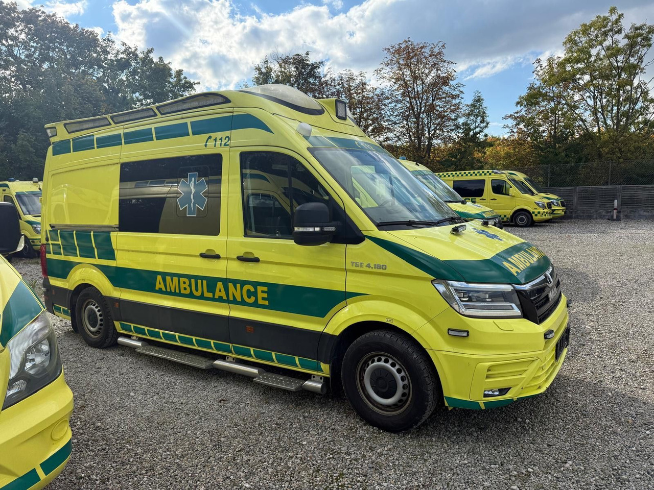 MAN TGE 4.180 Ambulance * 33 400 € netto - Greitosios pagalbos automobilis: foto 1 MAN TGE 4.180 Ambulance * 33 400 € netto - Greitosios pagalbos automobilis: foto 1