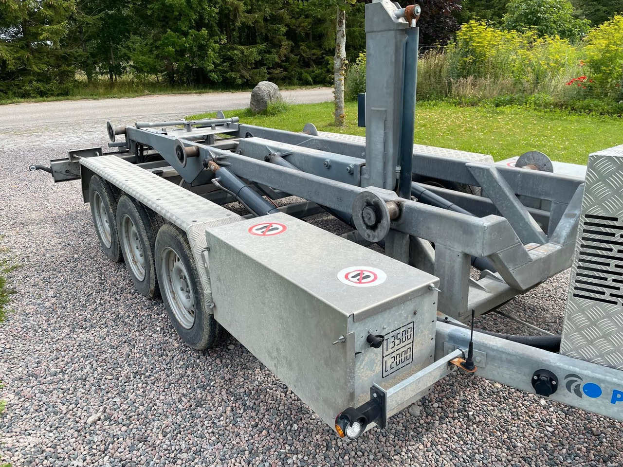 PHV hooklift trailer, EC FLEX PH1532, 3 axles - Kablio/ Skip loader priekaba: foto 5 PHV hooklift trailer, EC FLEX PH1532, 3 axles - Kablio/ Skip loader priekaba: foto 5