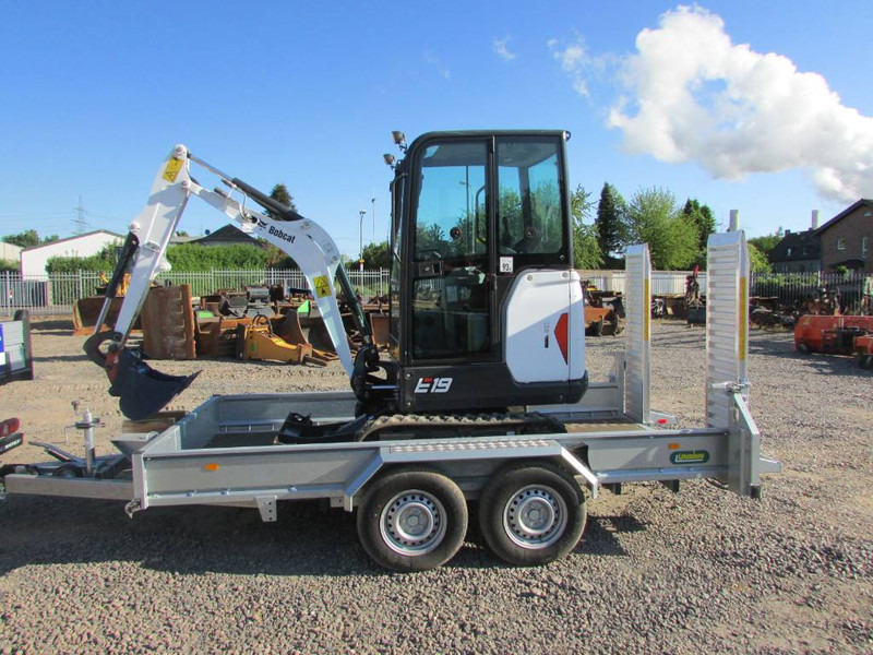 Bobcat E 19 + Anhänger Unsinn 3618-35-14 - Mini ekskavatorius: foto 1 Bobcat E 19 + Anhänger Unsinn 3618-35-14 - Mini ekskavatorius: foto 1