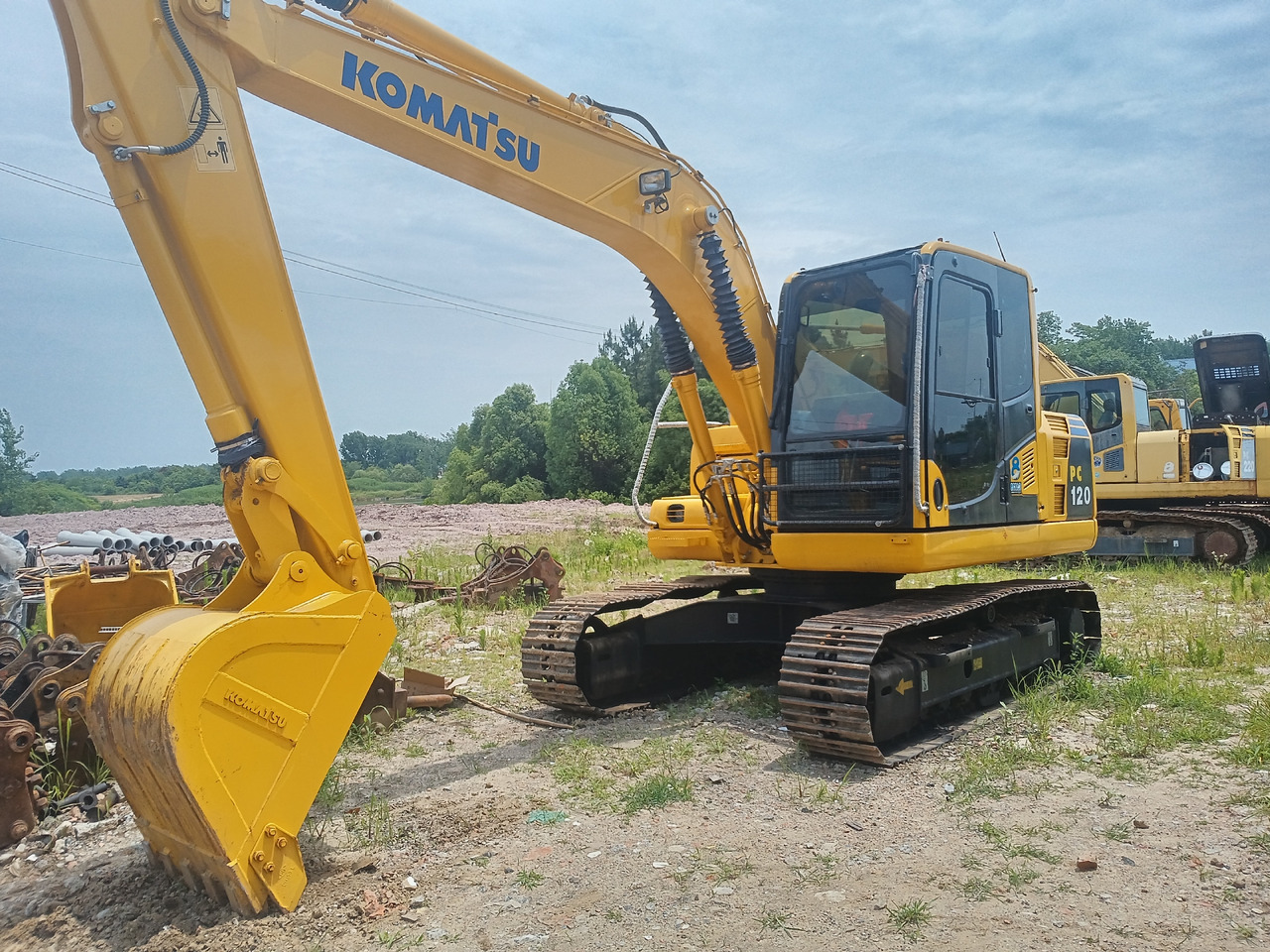 KOMATSU PC120 - Vikšrinis ekskavatorius: foto 5 KOMATSU PC120 - Vikšrinis ekskavatorius: foto 5
