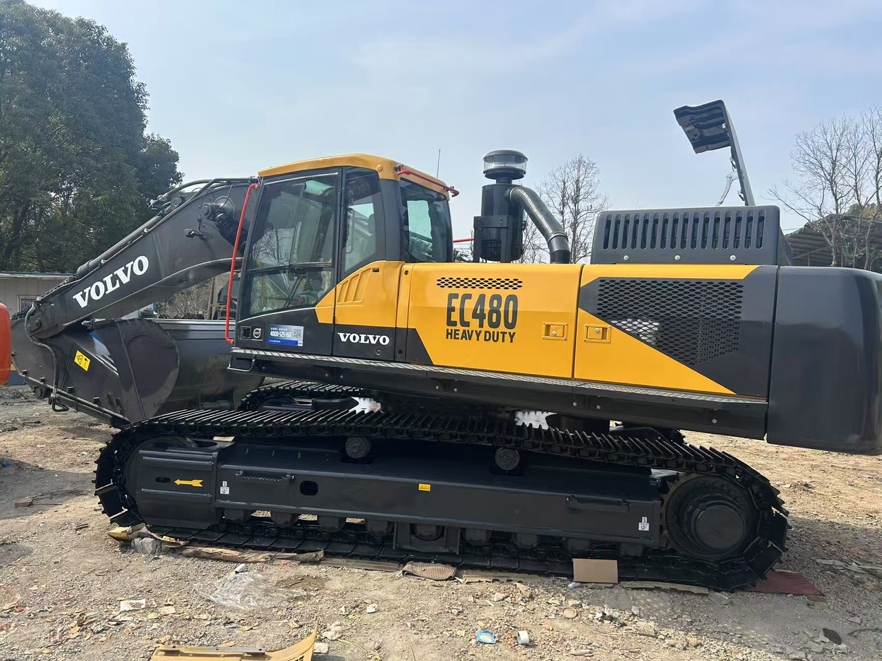 Volvo EC480 - Vikšrinis ekskavatorius: foto 1 Volvo EC480 - Vikšrinis ekskavatorius: foto 1