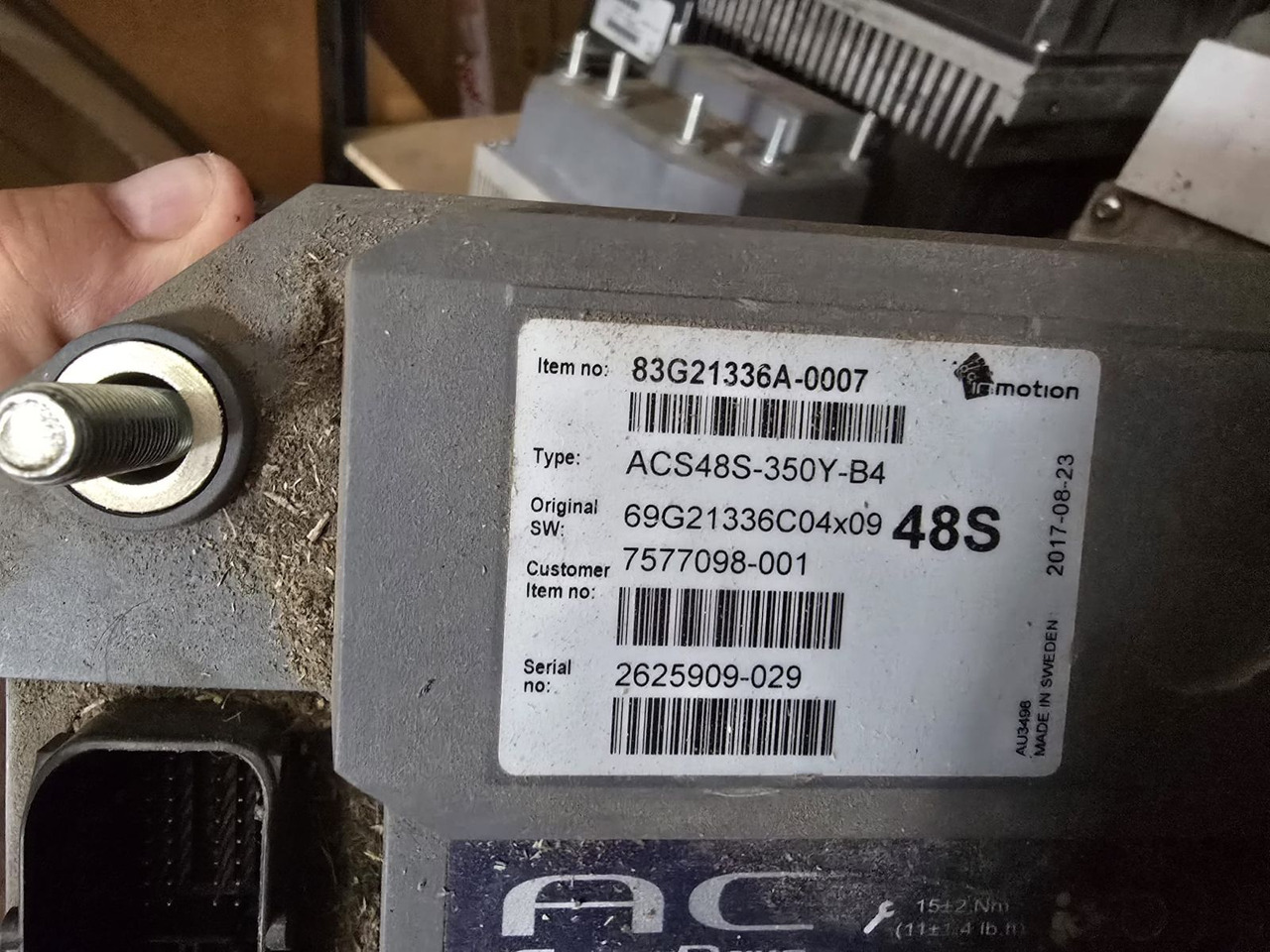 BT Controller Transistor 7577098-001 - Atsarginės dalys - Krovimo technika: foto 1 BT Controller Transistor 7577098-001 - Atsarginės dalys - Krovimo technika: foto 1