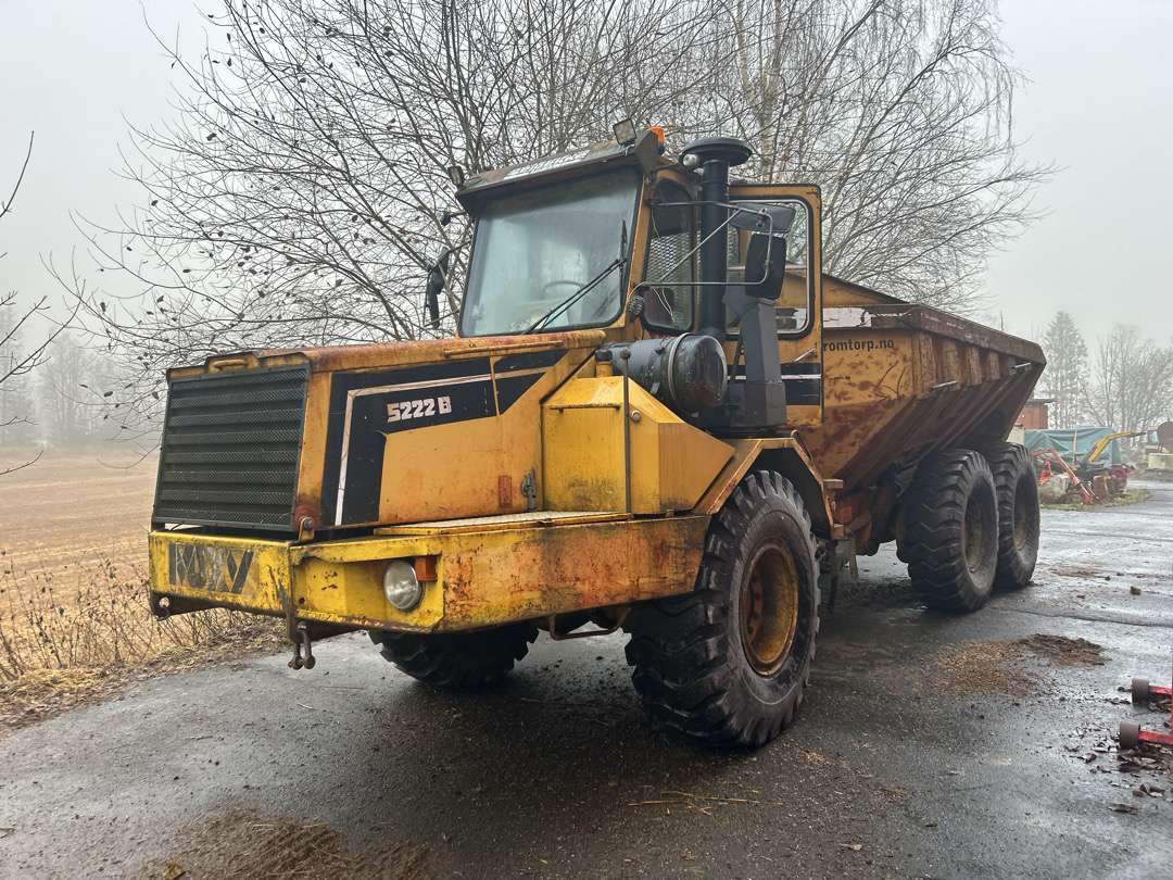 1988 Dumper Moxy 5222B - Savivartis: foto 1 1988 Dumper Moxy 5222B - Savivartis: foto 1