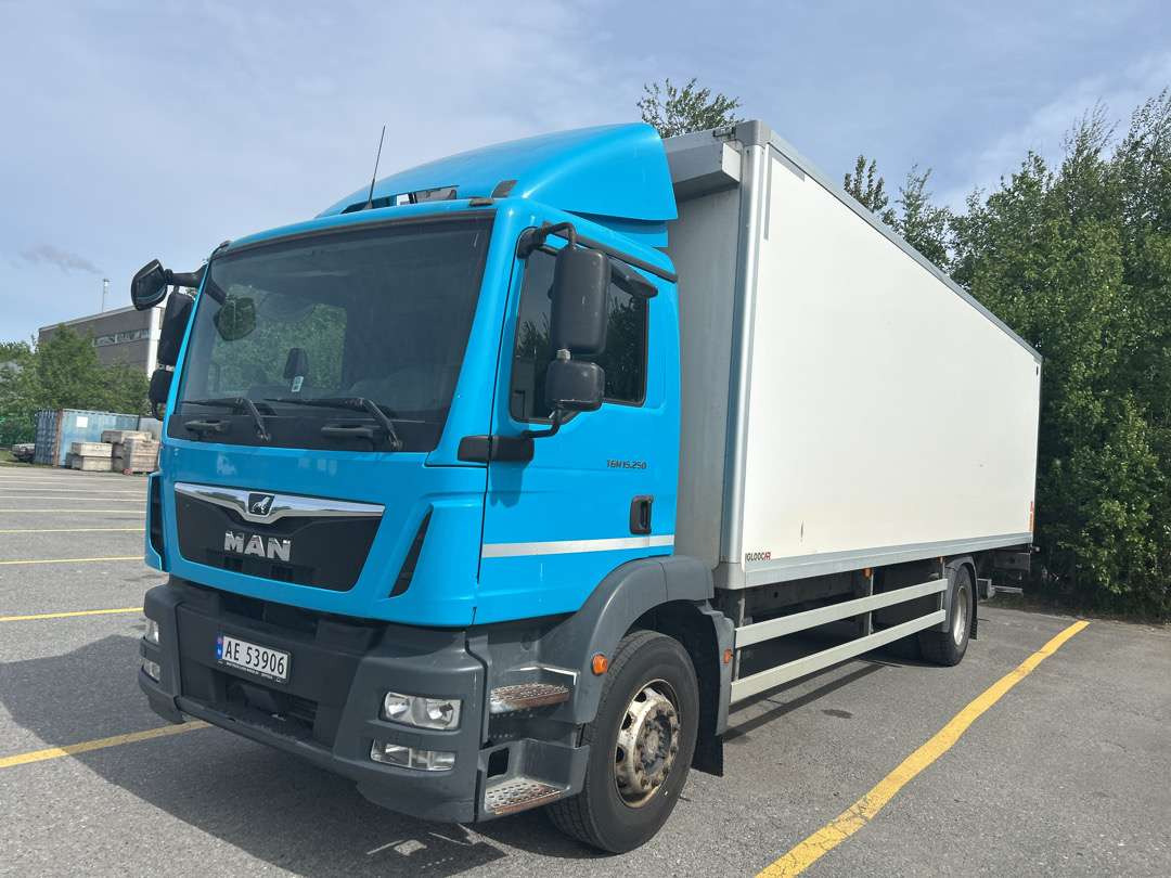 2018 Skapbil MAN TGM 15.250 EU-Godkjent. Euro 6 - Furgonas sunkvežimis: foto 1 2018 Skapbil MAN TGM 15.250 EU-Godkjent. Euro 6 - Furgonas sunkvežimis: foto 1