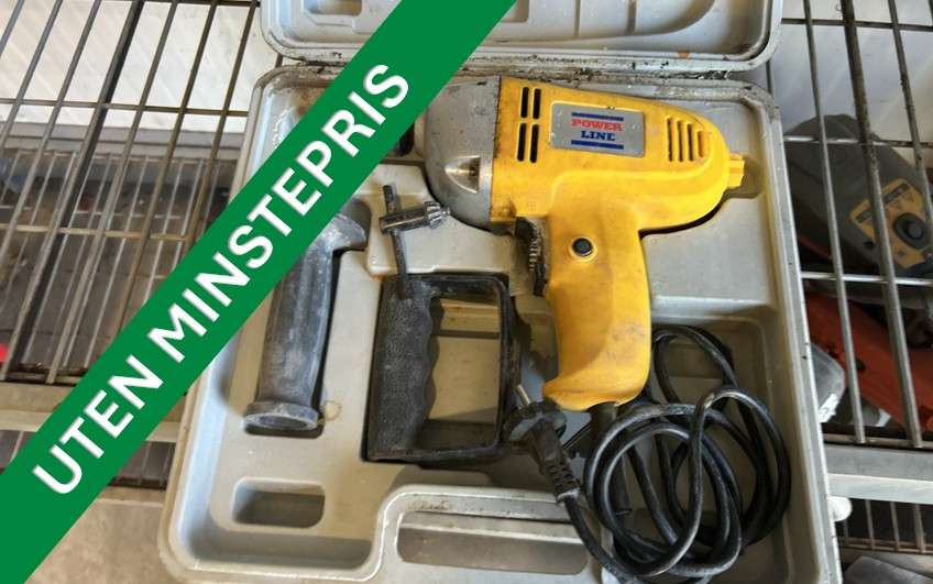 Drill fra fra Power Line (Uten minstepris) - Garažo įranga: foto 1 Drill fra fra Power Line (Uten minstepris) - Garažo įranga: foto 1