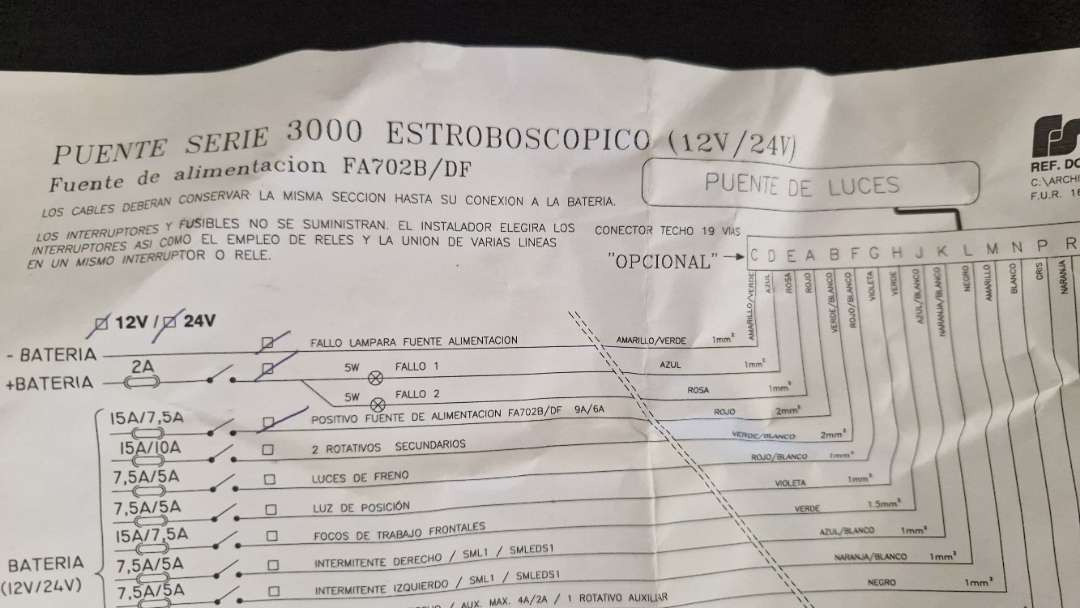 Varsellysbjelke – Puente Serie 3000 (12V / 24V - Motociklo priekaba: foto 4 Varsellysbjelke – Puente Serie 3000 (12V / 24V - Motociklo priekaba: foto 4