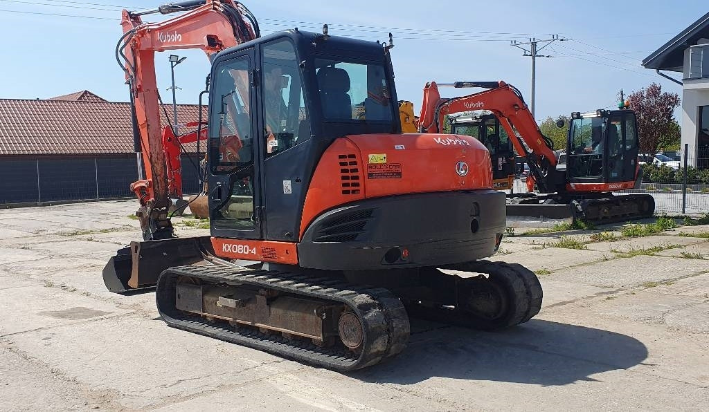 Kubota KX 080-4 - Mini ekskavatorius: foto 2 Kubota KX 080-4 - Mini ekskavatorius: foto 2