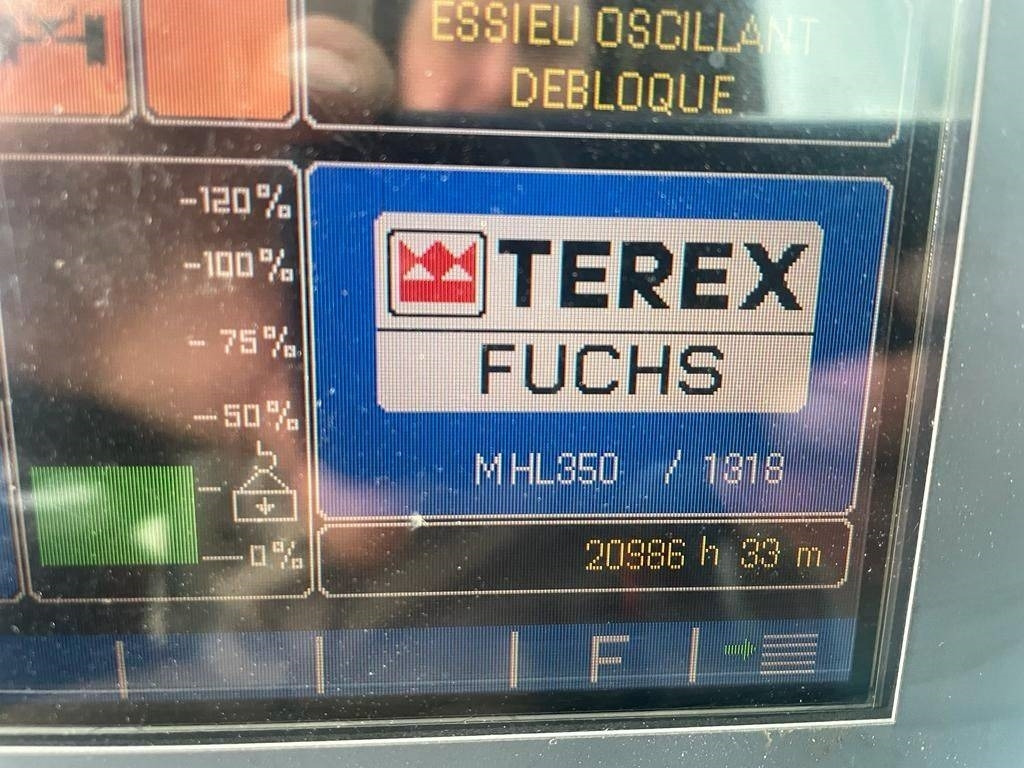 Terex Fuchs MHL350  lizingą Terex Fuchs MHL350: foto 9
