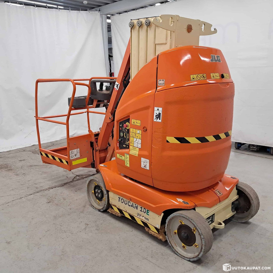 JLG Toucan 10E battery-powered mast lift, 2014, Hollola - Stiebinis keltuvas: foto 5 JLG Toucan 10E battery-powered mast lift, 2014, Hollola - Stiebinis keltuvas: foto 5