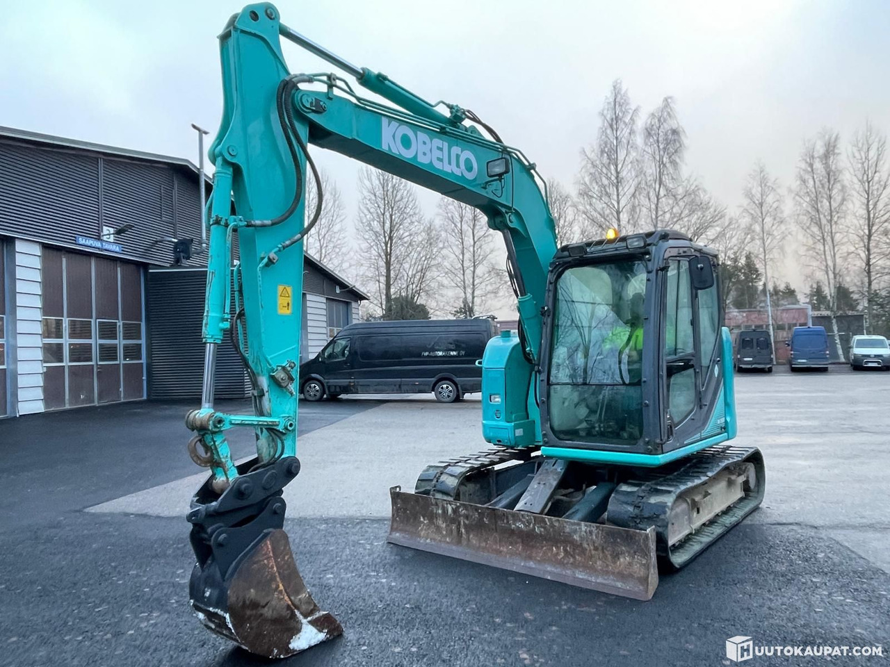 Kobelco SK75SR-3E, 8-tonne excavator with mono boom, 2014, Ylöjärvi - Mini ekskavatorius: foto 2 Kobelco SK75SR-3E, 8-tonne excavator with mono boom, 2014, Ylöjärvi - Mini ekskavatorius: foto 2