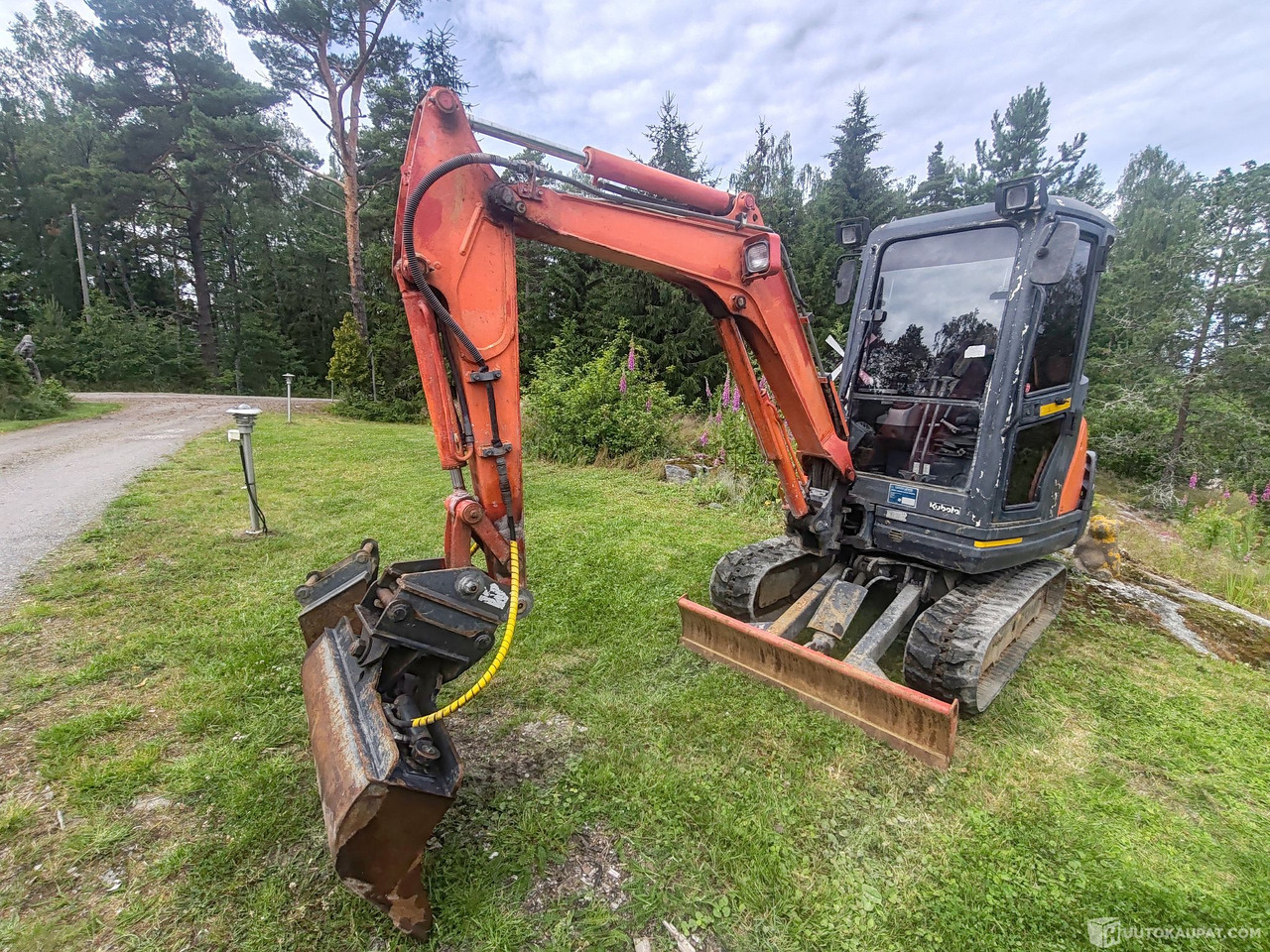 Kubota KX61-3 kaivinkone, 2009, 4385H, Pyhäranta - Statybinė technika: foto 3 Kubota KX61-3 kaivinkone, 2009, 4385H, Pyhäranta - Statybinė technika: foto 3