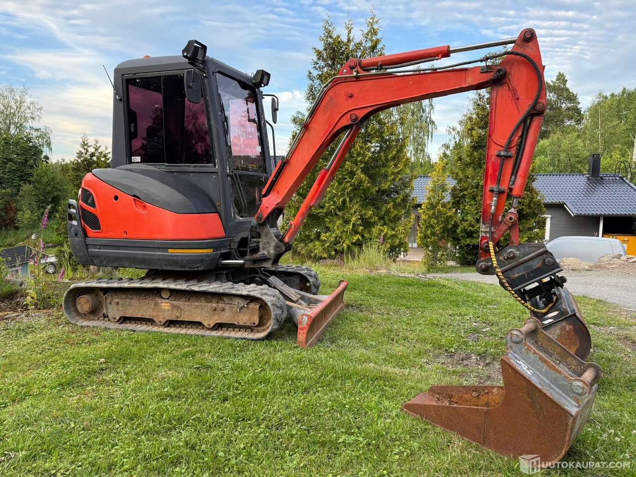 Kubota KX61-3 kaivinkone, 2009, 4385H, Pyhäranta - Statybinė technika: foto 1 Kubota KX61-3 kaivinkone, 2009, 4385H, Pyhäranta - Statybinė technika: foto 1