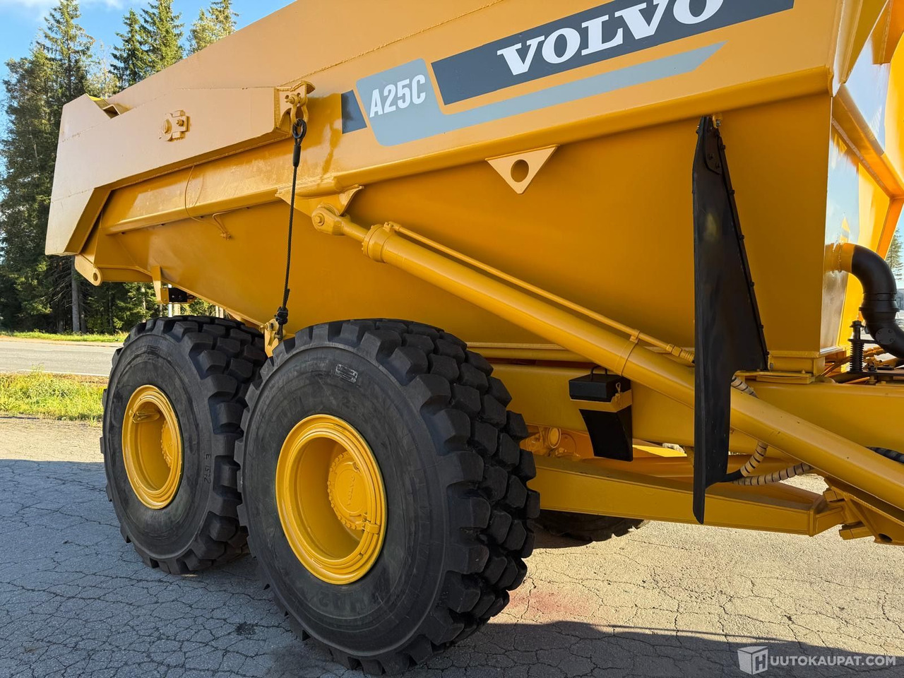 Volvo A 25C, 1999 Dumpperi, Alavus - Šarnyrinis savivartis: foto 5 Volvo A 25C, 1999 Dumpperi, Alavus - Šarnyrinis savivartis: foto 5