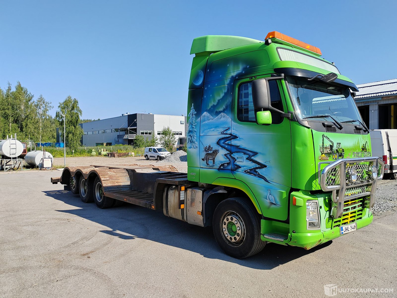 Volvo FH 64 R 13, 2008, Hämeenlinna - Platforminis/ Bortinis sunkvežimis: foto 3 Volvo FH 64 R 13, 2008, Hämeenlinna - Platforminis/ Bortinis sunkvežimis: foto 3