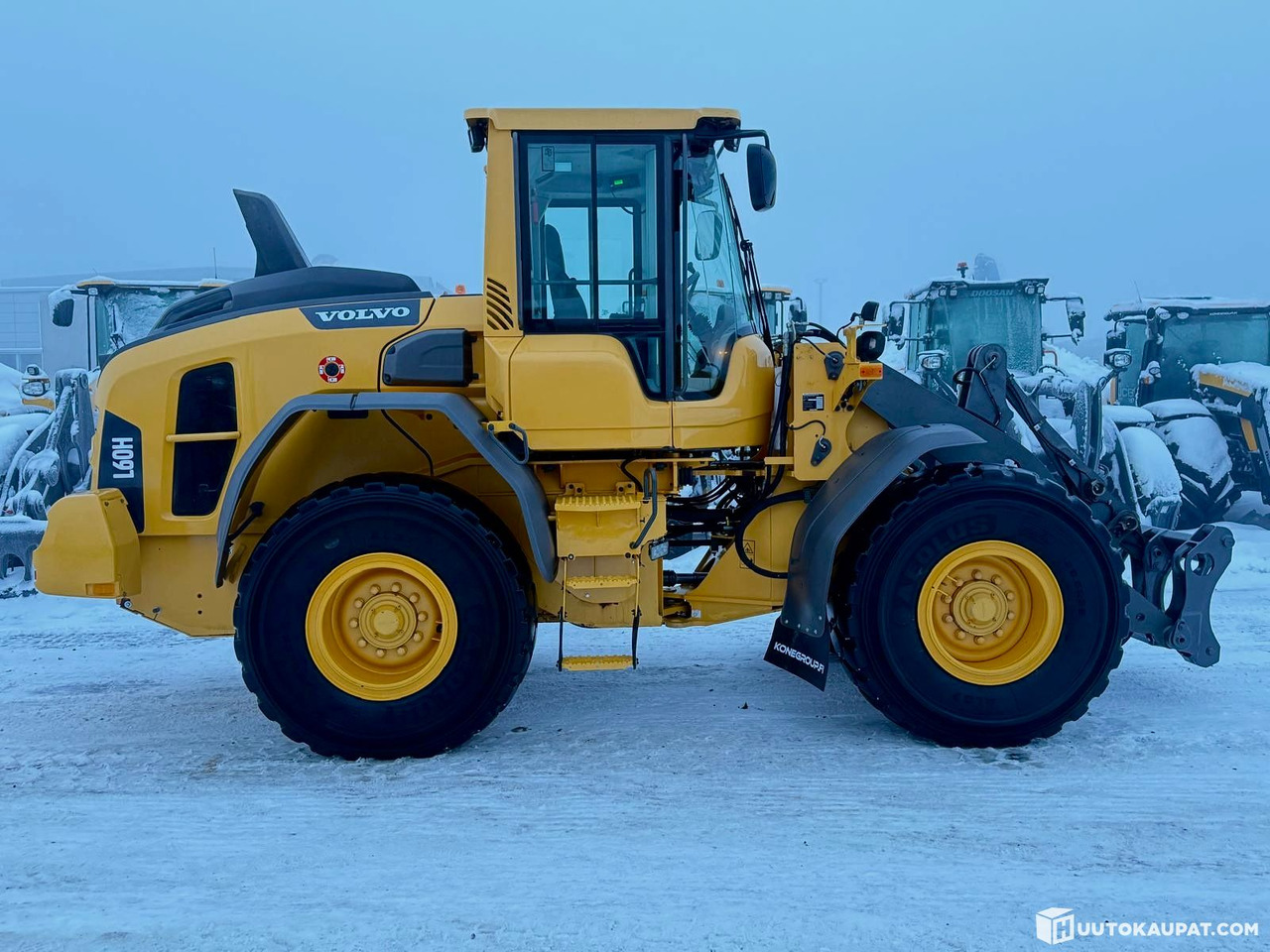 Volvo L60H wheel loader, 15 March 2015, Tornio - Ratinis krautuvas: foto 1 Volvo L60H wheel loader, 15 March 2015, Tornio - Ratinis krautuvas: foto 1