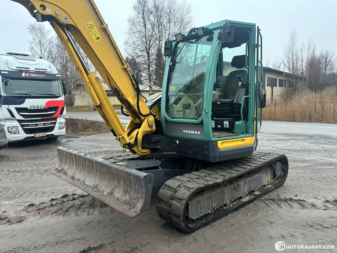 Yanmar VIO80-1 excavator + Engcon with two buckets., Ylivieska - Mini ekskavatorius: foto 3 Yanmar VIO80-1 excavator + Engcon with two buckets., Ylivieska - Mini ekskavatorius: foto 3