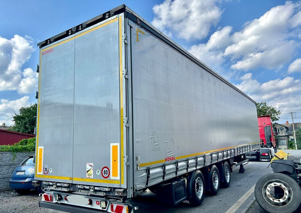 Kögel MEGA 2019 OPONY 80% SAF PODNOSZONA OŚ PODNOSZONY DACH / OD PIERWSZEGO WŁAŚCICIELA - Tentinė puspriekabė: foto 3 Kögel MEGA 2019 OPONY 80% SAF PODNOSZONA OŚ PODNOSZONY DACH / OD PIERWSZEGO WŁAŚCICIELA - Tentinė puspriekabė: foto 3